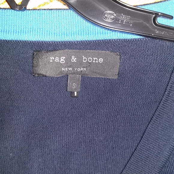 Rag & Bone Two Tone Cardigan Sweater - Picture 3 of 4